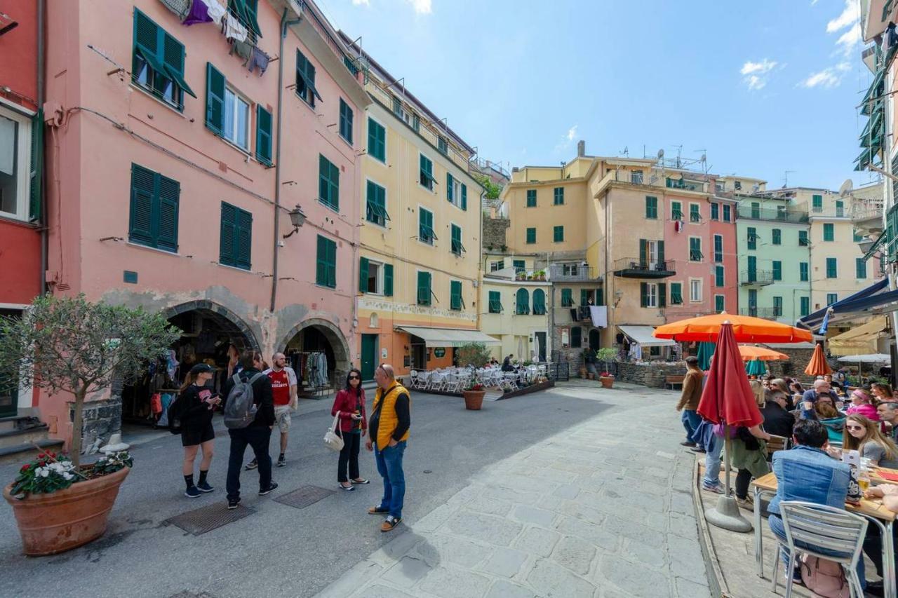 Joivy Family Flat With Little Patio, Cinque Terre Daire Vernazza Dış mekan fotoğraf