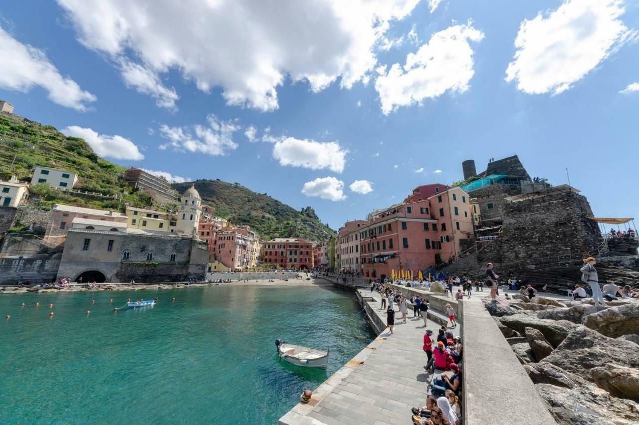 Joivy Family Flat With Little Patio, Cinque Terre Daire Vernazza Dış mekan fotoğraf