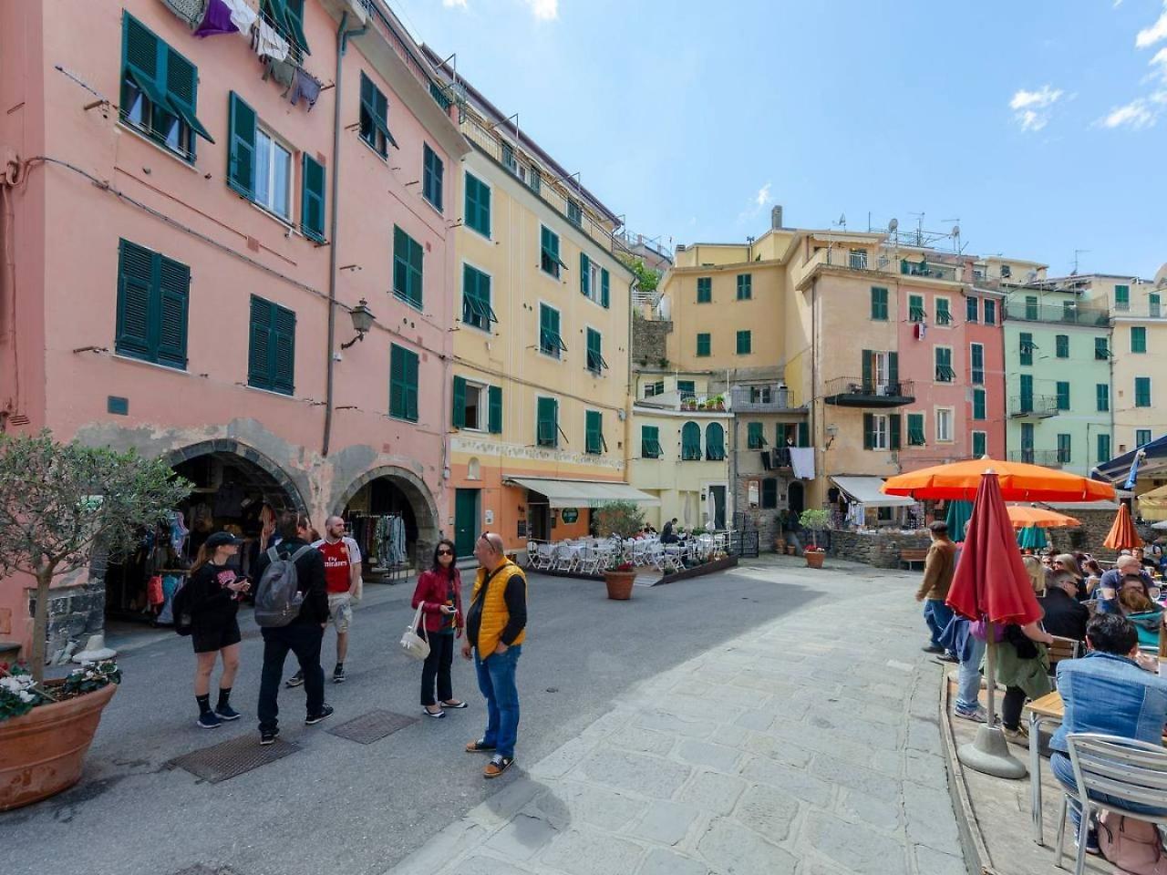 Joivy Family Flat With Little Patio, Cinque Terre Daire Vernazza Dış mekan fotoğraf